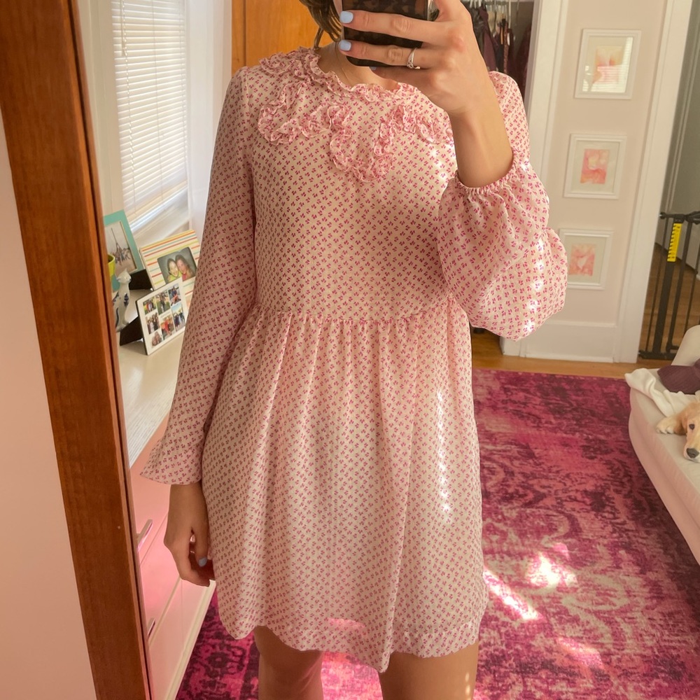 Free People patterned peasant dress